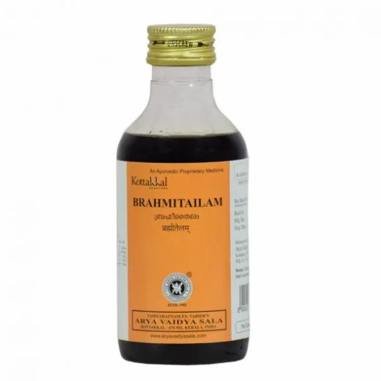 Брахми Тайлам Коттаккал - масло для массажа головы / Brahmi Tailam Kottakkal 200 мл