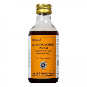 Баласвагандхади тайлам Арья Вадья Сала Коттаккал (Balaswagandhadi tailam Arya Vaidya Sala Kottakkal), 200 мл.