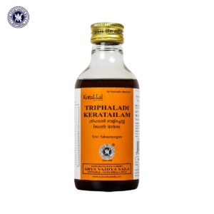 Triphaladi Kera Tailam 200ml Kottakkal: Аюрведическое масло для здоровья и укрепления волос