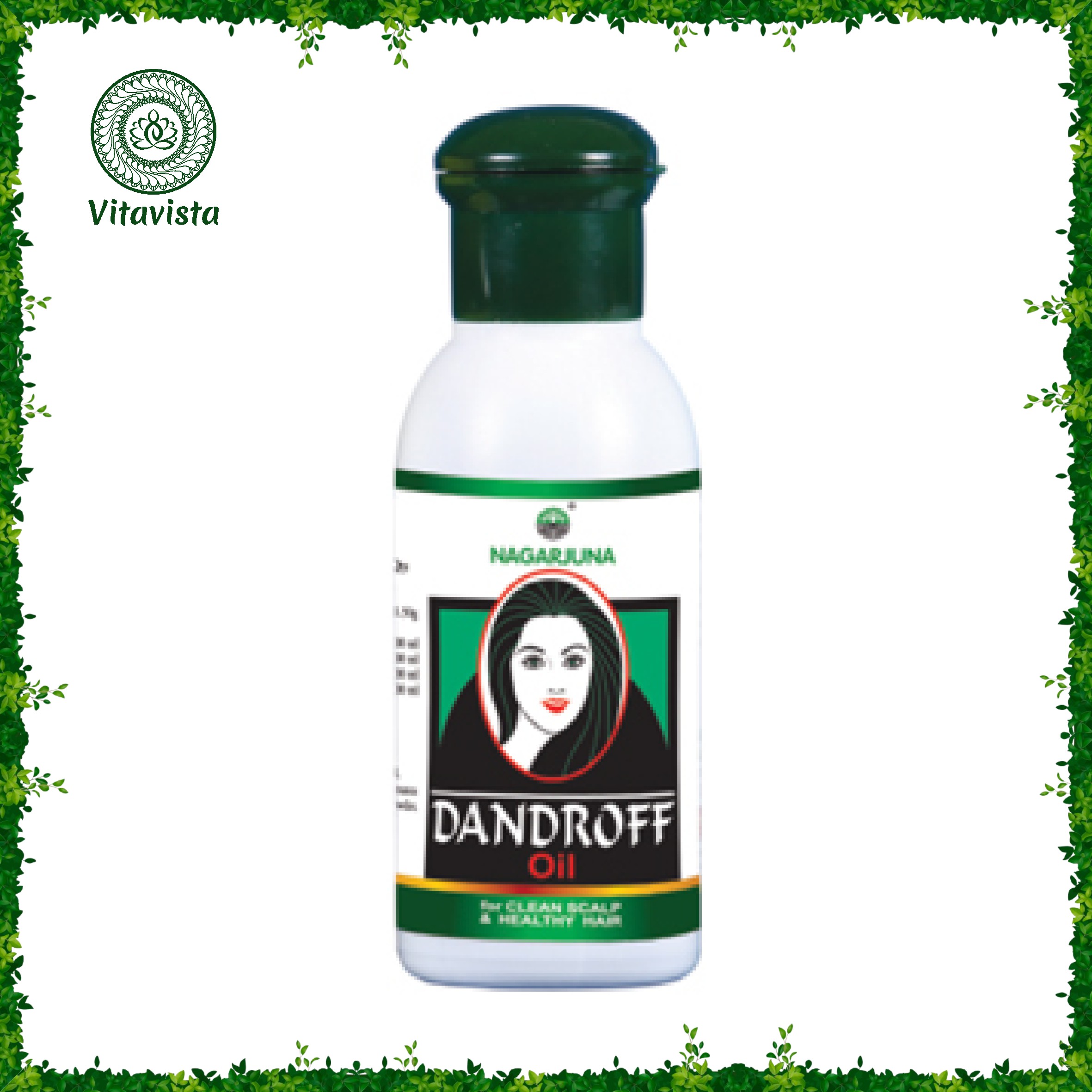 Dandruff Oil Nagarjuna: Аюрведическое масло против перхоти и для здоровья кожи головы